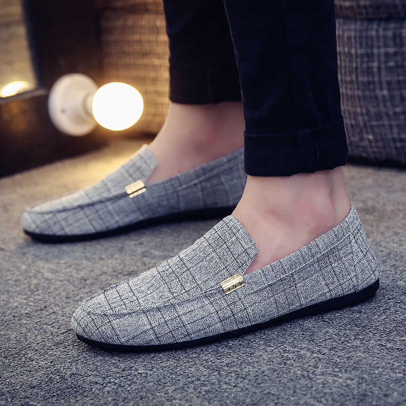 Social Boy Pea Shoes Mens Canvas Shoes One Step Lazy Shoes Mens Local Shoes Casual Shoes Mens Trendy Mens Shoes