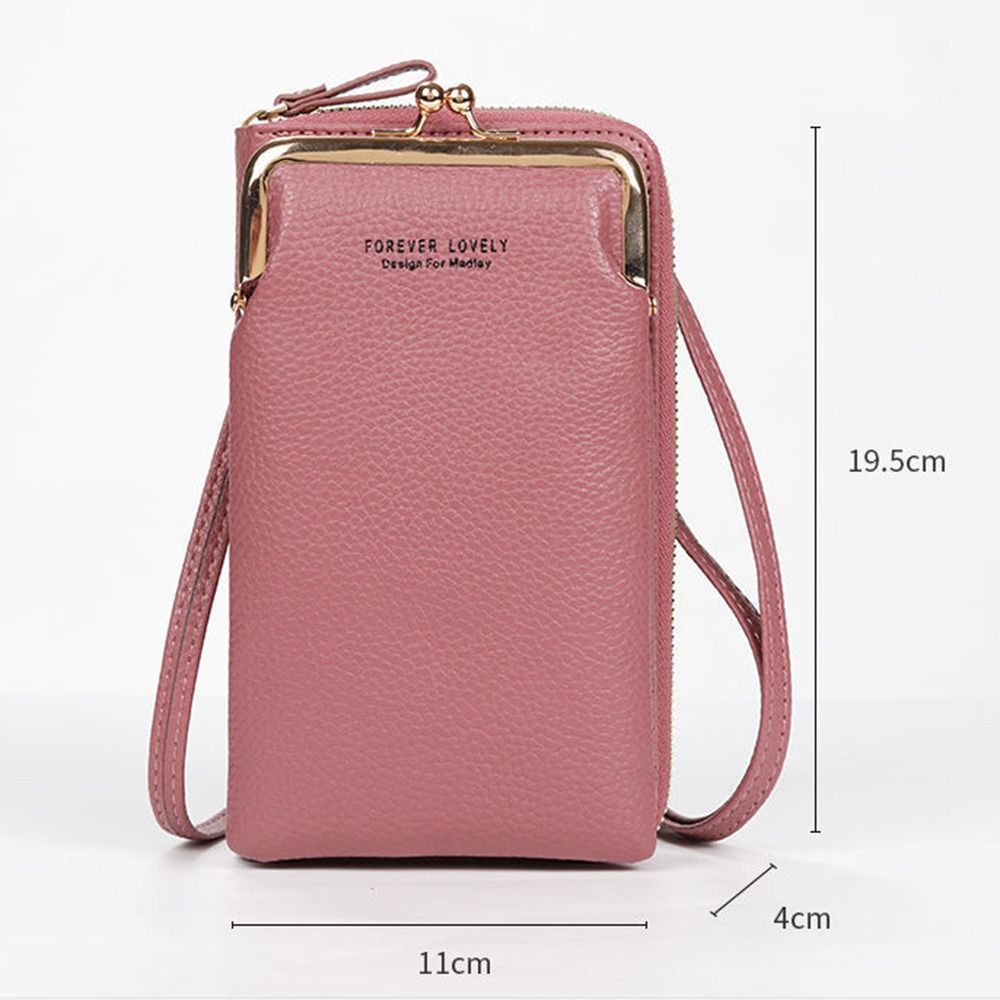 New Small Crossbody Bags Large Capacity PU Leather Shoulder Bags Fashion Handbags For Women Phone Purses