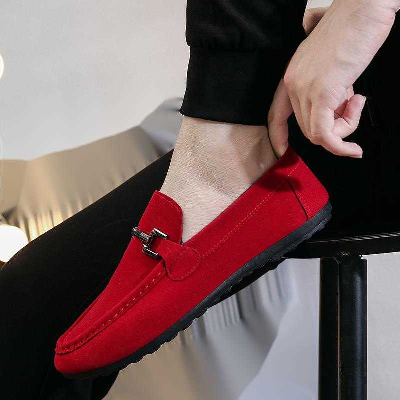 Social Guy Shoes Spring and Autumn New Board Shoes Mens Korean Fashion Student Shoes Lazy Shoes Casual Fashion Shoes