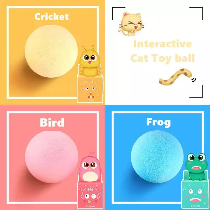2023 EVA Soft Designer Friendly Smart Interactive Pet Mascotas Cute Squeaky Ball Dog Perro Plush Chew Toys Cat Toy Juguetes