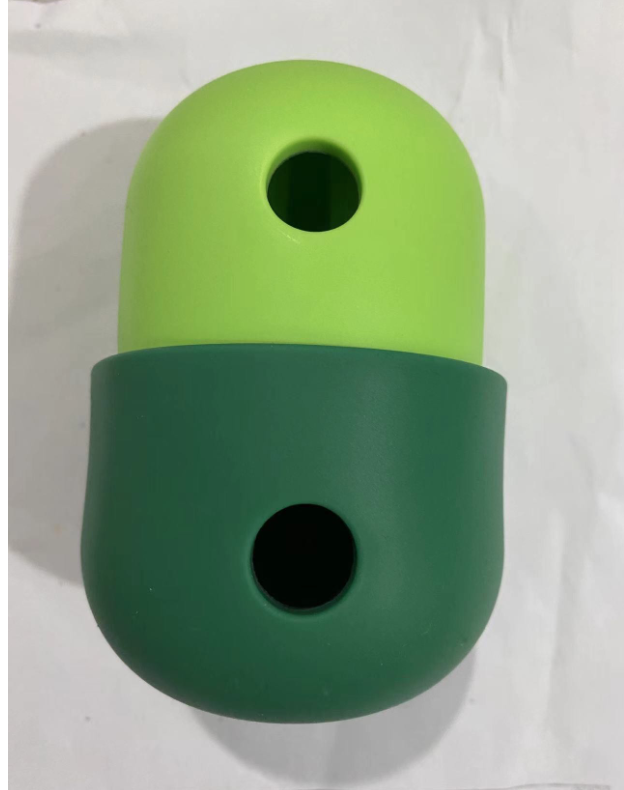 Hot Selling Eco-friendly Silicone Pet Food Dispenser Dog Feeder Puzzle Toy Ball For Puppy Dogs