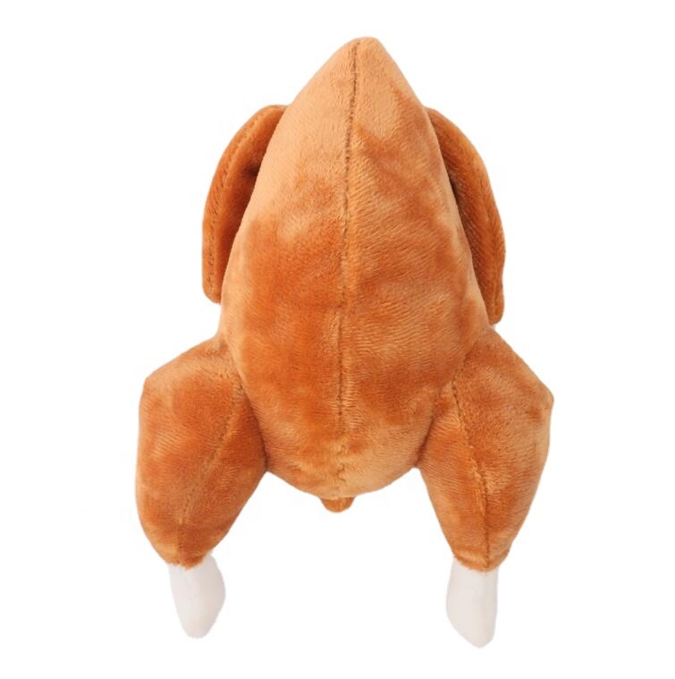 Chicken leg plush squeak chew interactive sound pet dog toys