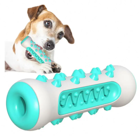Custom Dental Care Rubber Dog Chew Toys Sustainable Toothbrush Stick for Deep Teeth Cleaning