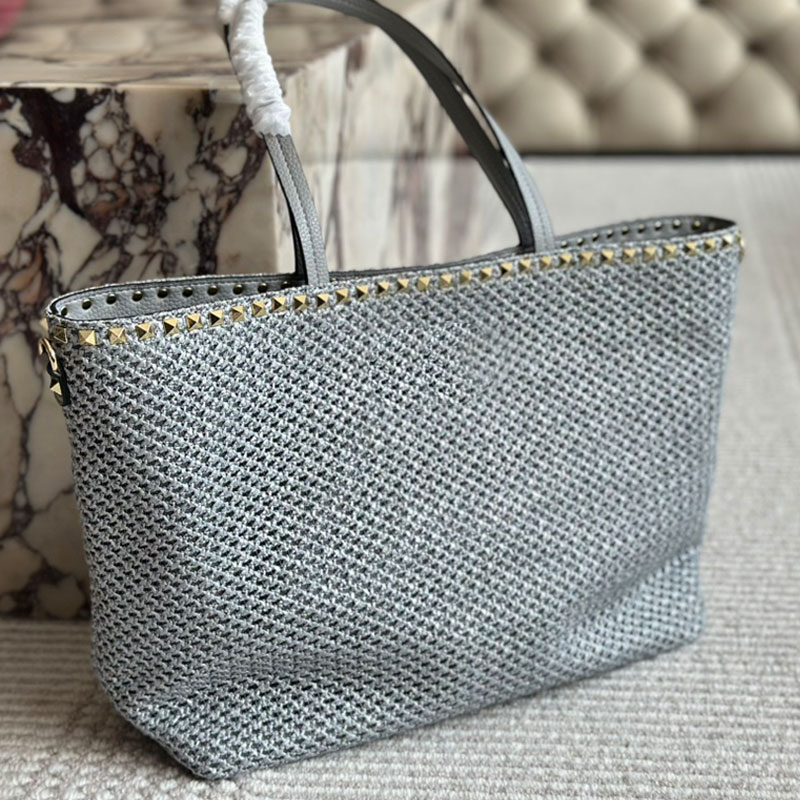 Hobo Shoulder Bag Large Capacity Straw Woven Bags Tote Bag Designer Carry Shopping Bag Handbag Hardware Letter Buckl High Quality Clutch Internal Zipper