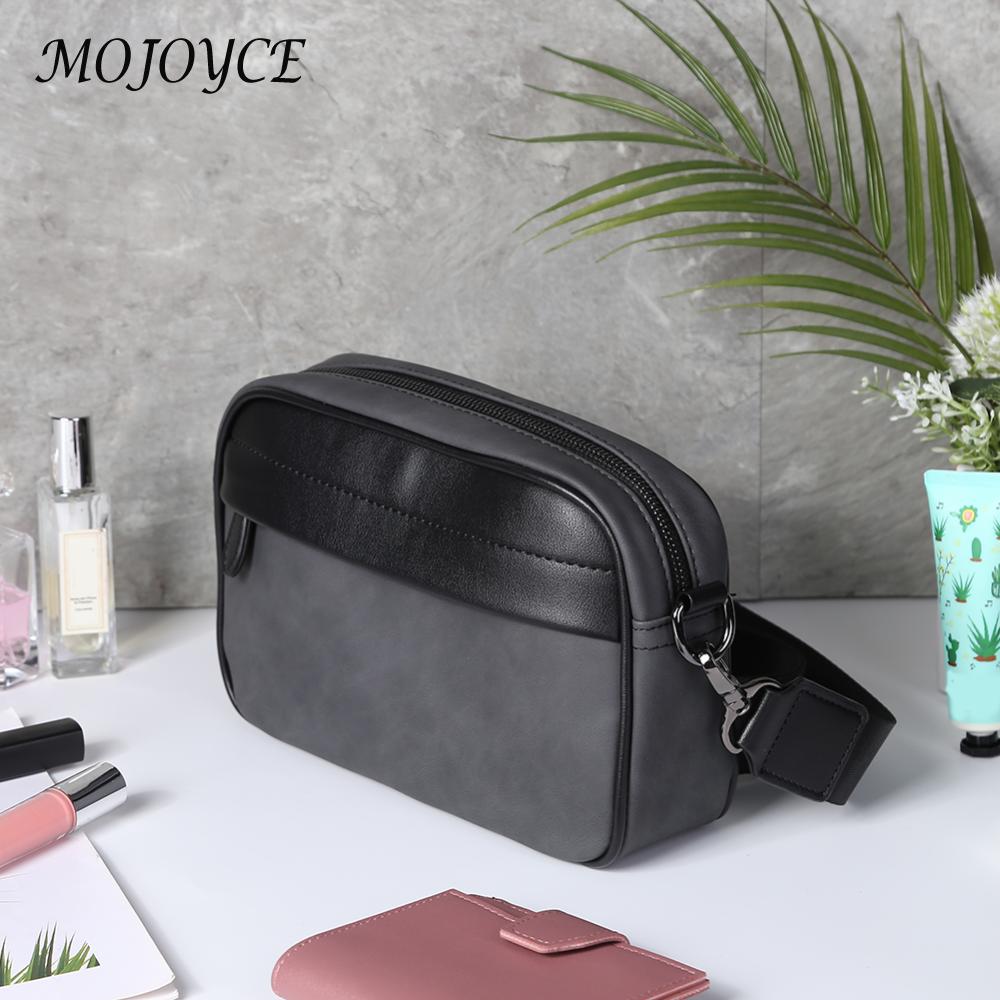 Casual Business Male Messenger Bag Classic Pattern Shoulder Messenger Bag Wide Strap Small Square Plaid Designer for Travel Work
