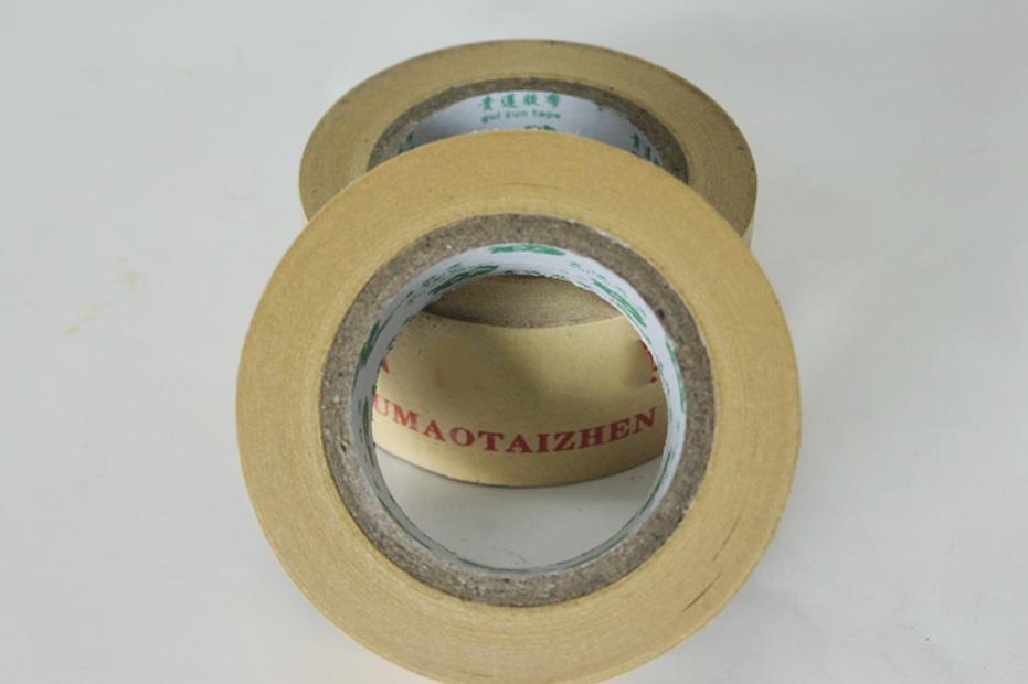 High-temperature resistance kraft tape high adhesion can write degradation kraft tape clamping band self-adhesive kraft sealing tape