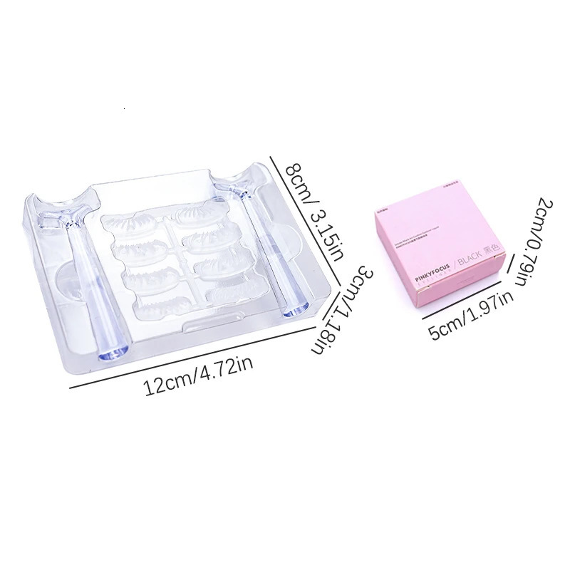 DIY false eyelash seal is easy to place on natural appearance with a false eyelash sealing makeup tool and a handle for printing under eyelashes 24110