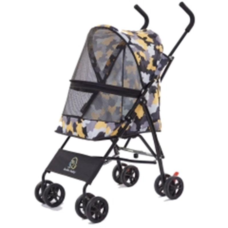 Portable Collapsible Pet Carriage for Stress-Free Outings