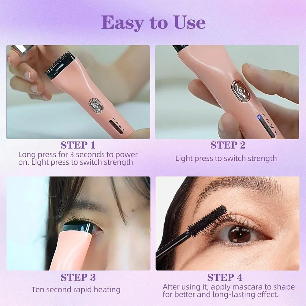 5D Lash Curler 3-Mode Electric Lash Extension Lash Extension Makeup Tool Viewer Makeup Tool 241107