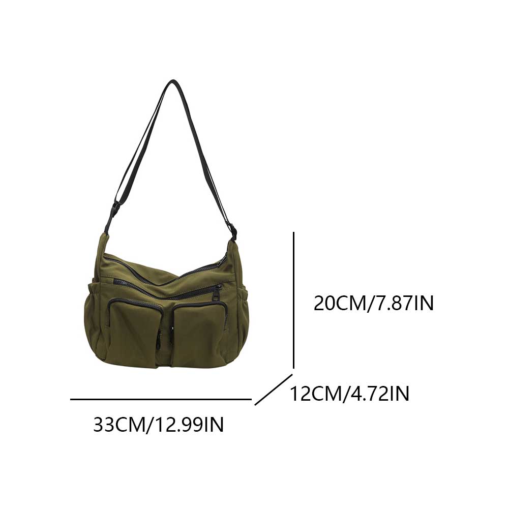 Women Fashion Tote Handbag Large Capacity Canvas All-Match Messenger Bag Adjustable Strap Travel Satchel Bag Female Shopping Bag