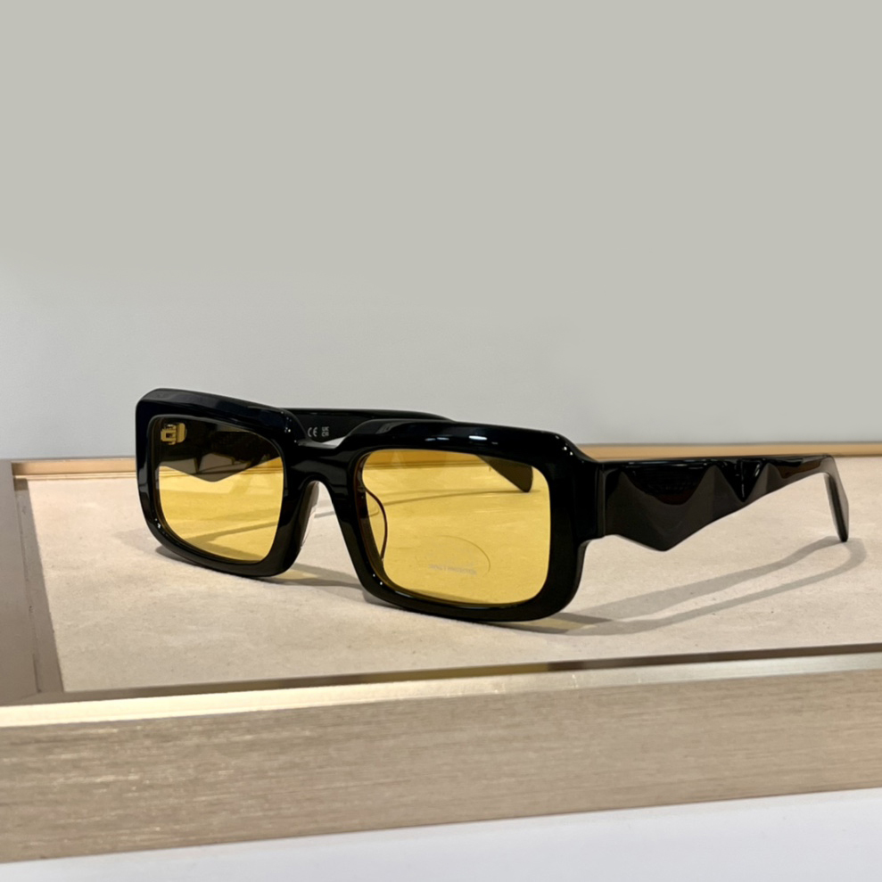 Sunglasses 27Z Black yellow Men Women Stylish Shades in Summer UV400 Eyewear