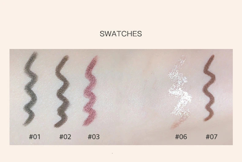 Judydoll eye shadow gel pencil waterproof durable easy to wear stains shimmer cosmetic eyeliner 241107