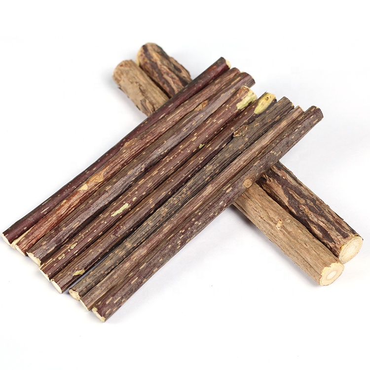 Hot sale dried actinidia polygama pet cat molar rod toy natural silvervine sticks