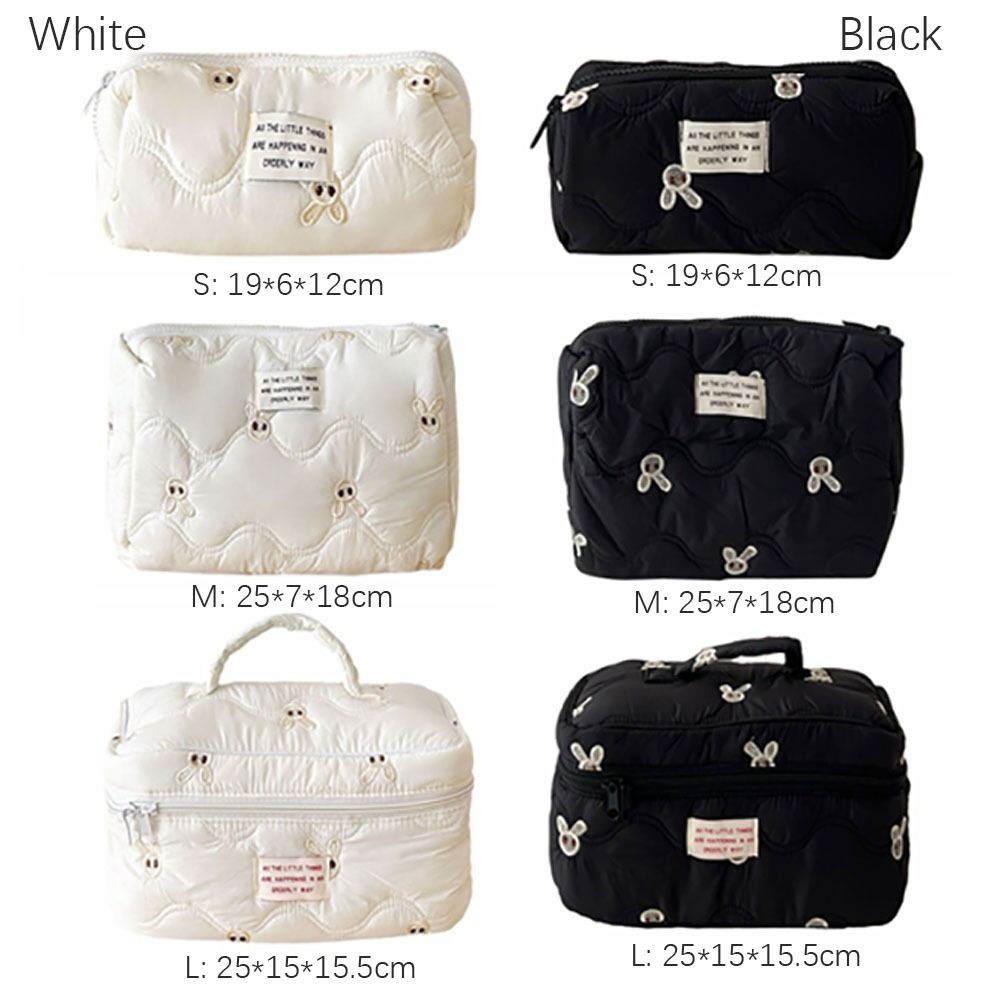 High Quality Embroidery Makeup Bag Storage Bag Large Capacity Toiletry Bag Travel Organizer Portable Washbag