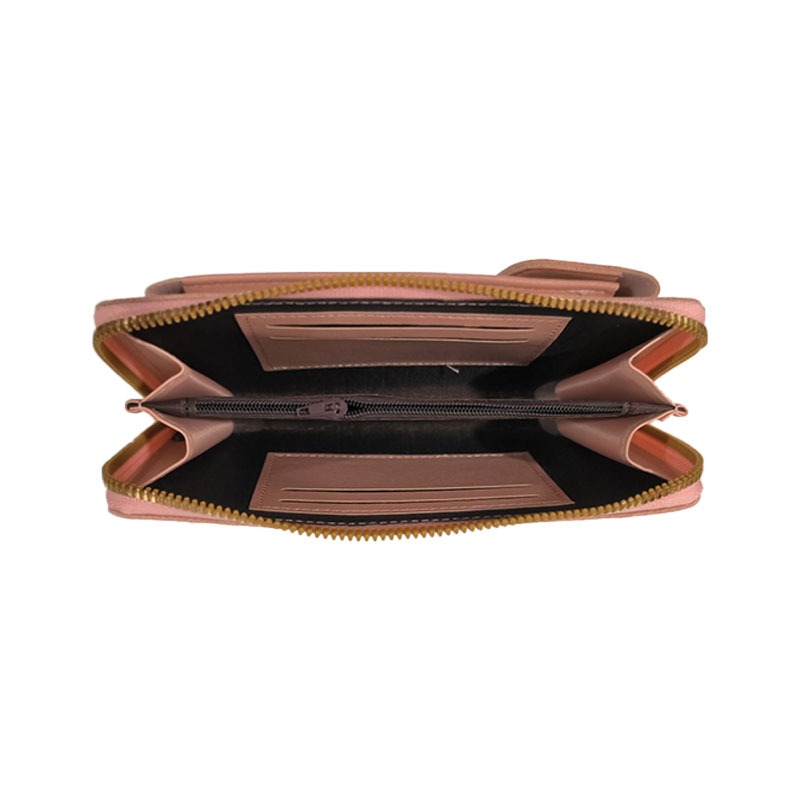 Female fashion mini satchel new mobile phone bag is easy to travel with students multi-card location wallet card bag