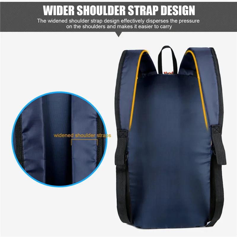 ldm New Unisex Backpack Camping Hiking Ultralight Folding Travel Daypack Bag 2023 Outdoor Mountaineering Sports for Men Women