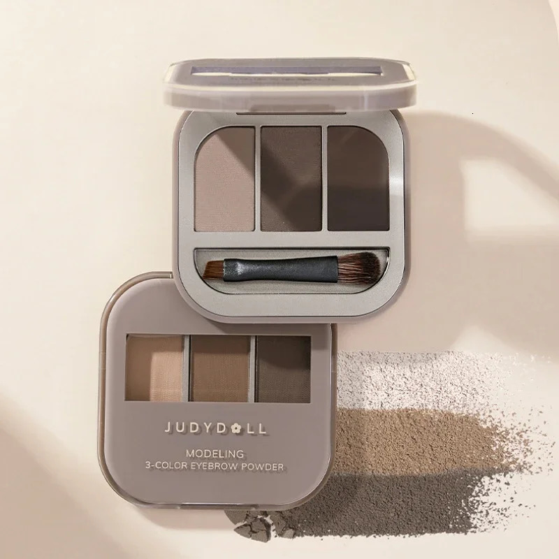 Judydoll Three Color Eye Cream with a natural long-lasting and non color palette 241107