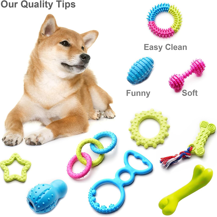 Hot Selling Pet Training Supplies Dogs Puppy Chew Toys Dog Teething Toys For Pet Playing