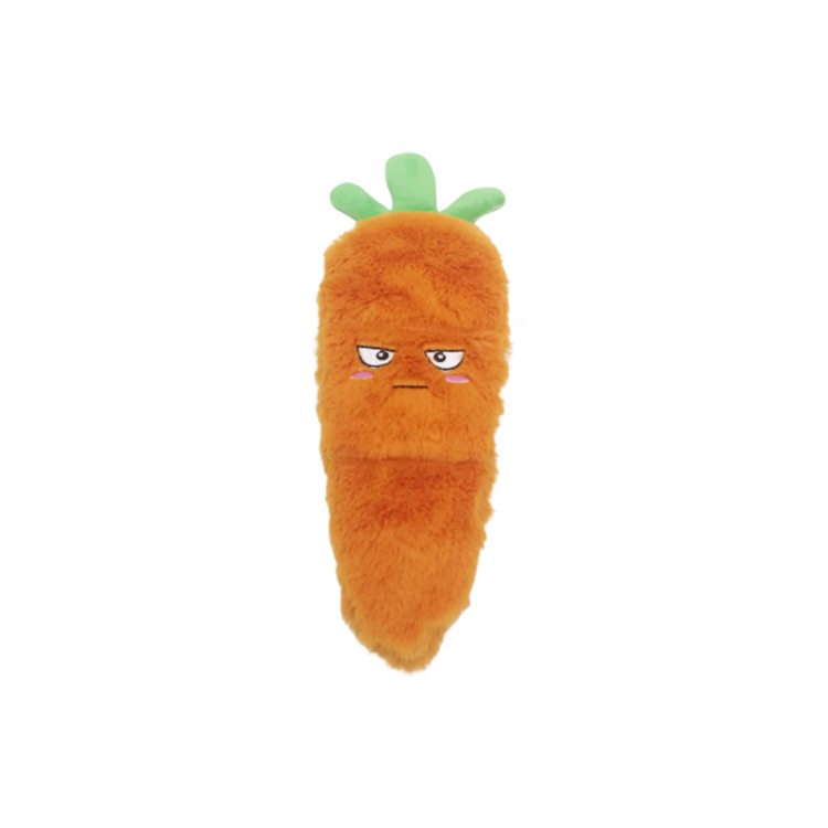 Factory Manufacturer Pea 28cm*10cm*2cm Cat Plush Toy Soft Short Plush Fabric Chew Toys