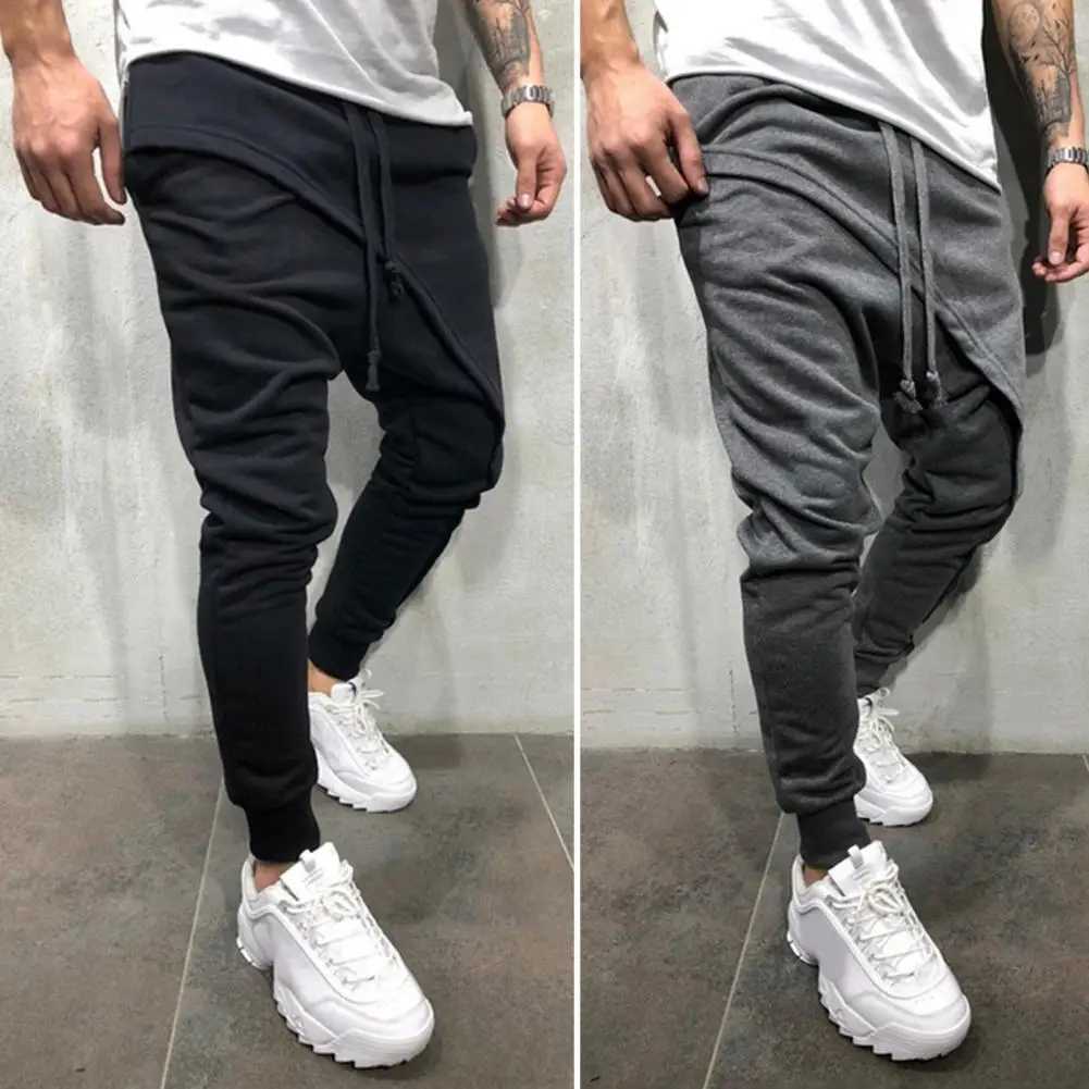 Single Road Mens Harem Pants Men Fashion 2022 Baggy Cotton Hip Hop Joggers Japanese Streetwear Trousers Male Cargo Pants For Men LX241107