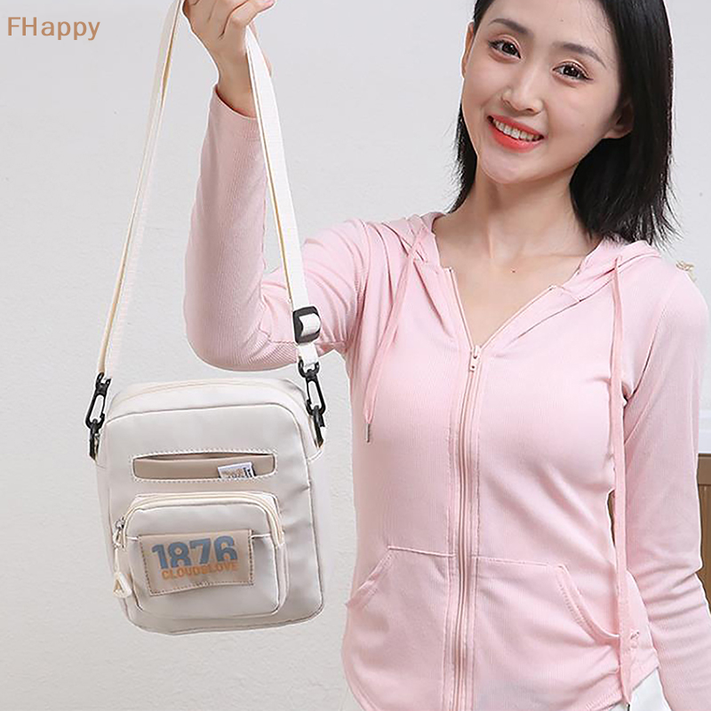 Fashion Women's Single Shoulder Bag Large Capacity Oxford Cloth Waterproof Casual Simple Crossbody Bag