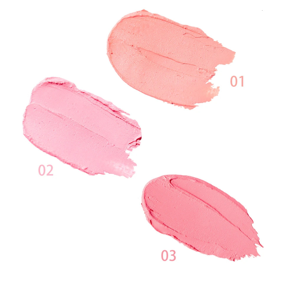 Flortte Esther Bunny Blusher Pen Natural Nude Makeup Exquisite Cream to Powder 3.5g Womens Beauty Makeup Cosmetics 241107