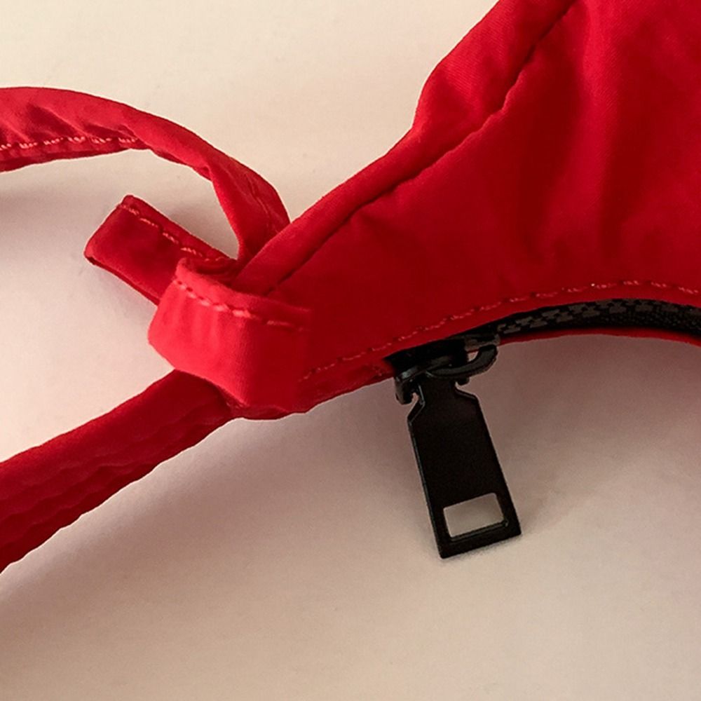 Versatile Korean Style Nylon Bow Underarm Bag Bowknot Purse Oxford Cloth Shoulder Bag Simple All-match Handbag Girls