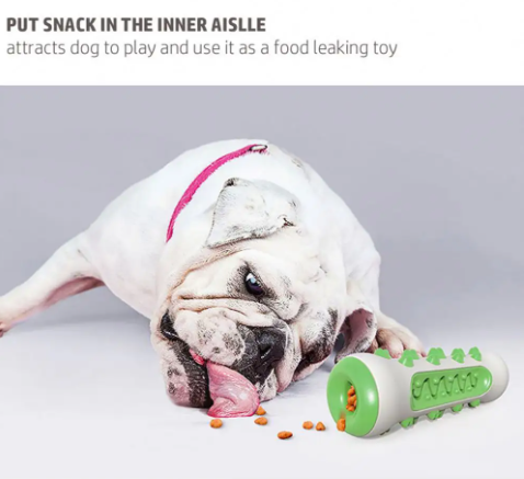 Custom Dental Care Rubber Dog Chew Toys Sustainable Toothbrush Stick for Deep Teeth Cleaning