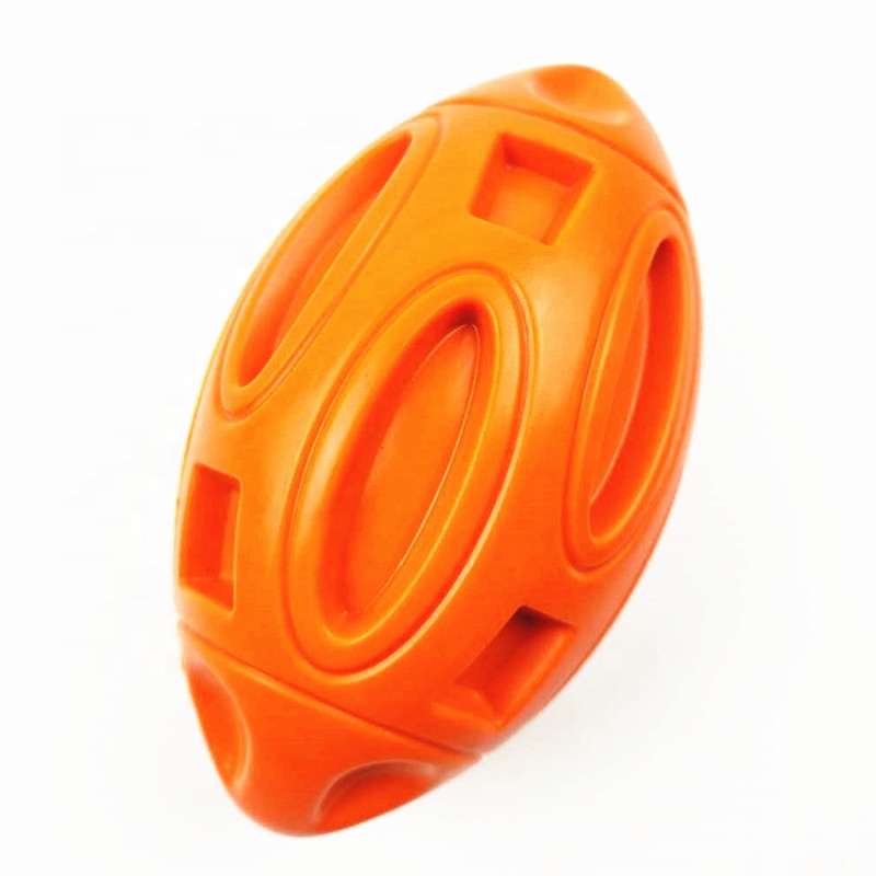 Hot sale of high quality rubber football pet ball grinding chewing dog toy ball