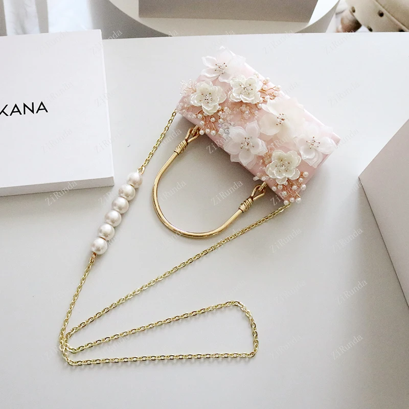 Heavy Industry Foreign Style Flower Casual Fashion Autumn New Trendy Women's Bag One Shoulder Portable Crossbody