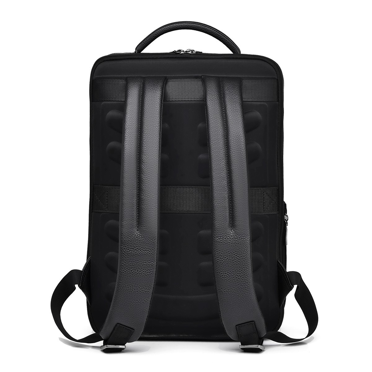 New Trendy Quality PU 15.6 Computer Bag Men's Backpack Multi-compartment Travel Bagpack Business Backbag Mochila School Bag 2025
