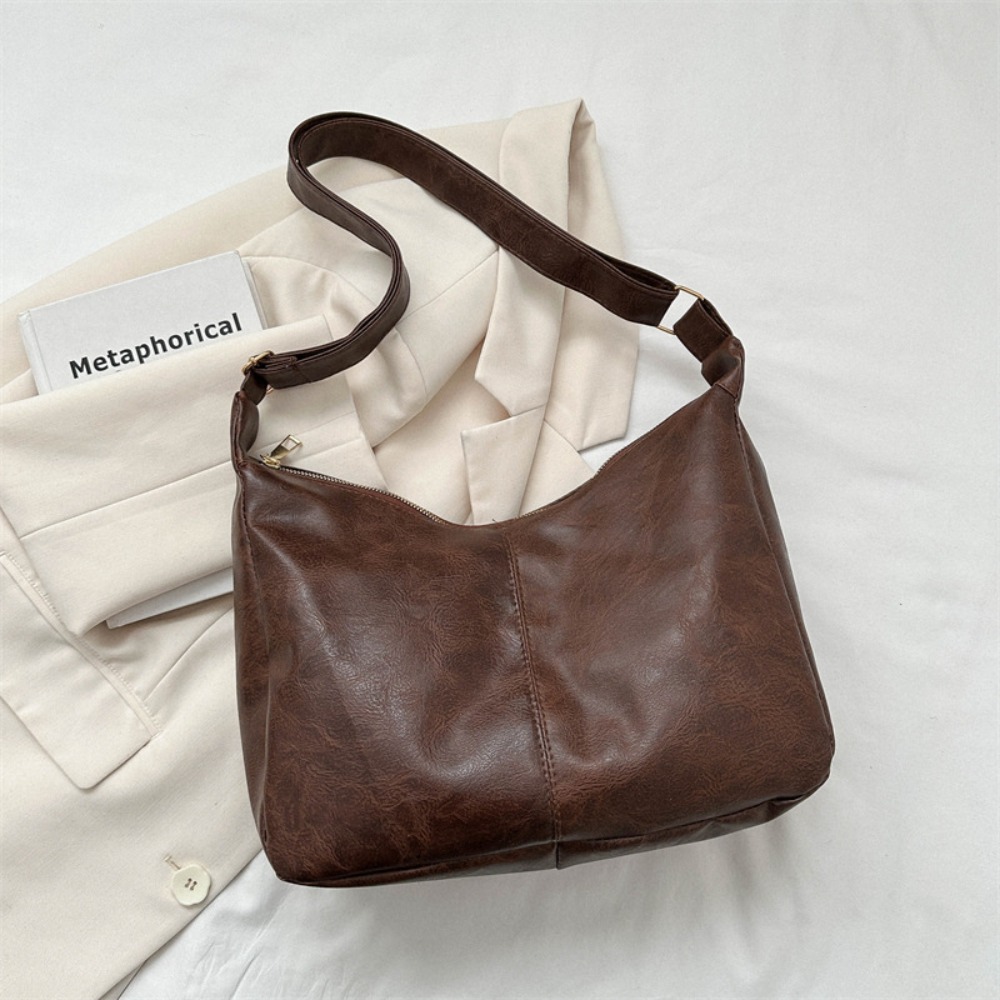 Fashion Large Capacity Bucket Bagpack Multifunctional Commute Crossbody Sling Bag Creative Durable Zipper Handbag Girls