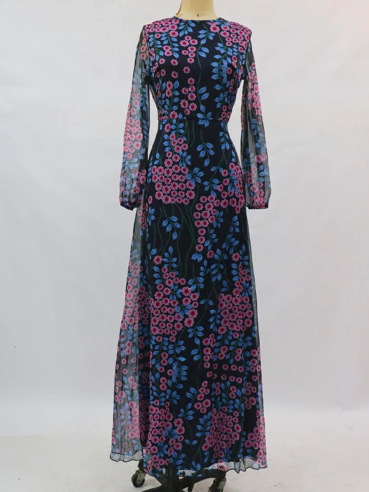 Sexy Backless Bohemian Print Dress Maxi Dress Womens Travel Holiday Backless Floor-length Dress Daisy-print Beach Party Dress 240319