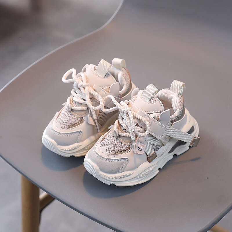 Girls' Dad 2023 Spring and Autumn Web Boys' Sports Trendy Children's Running Shoes .