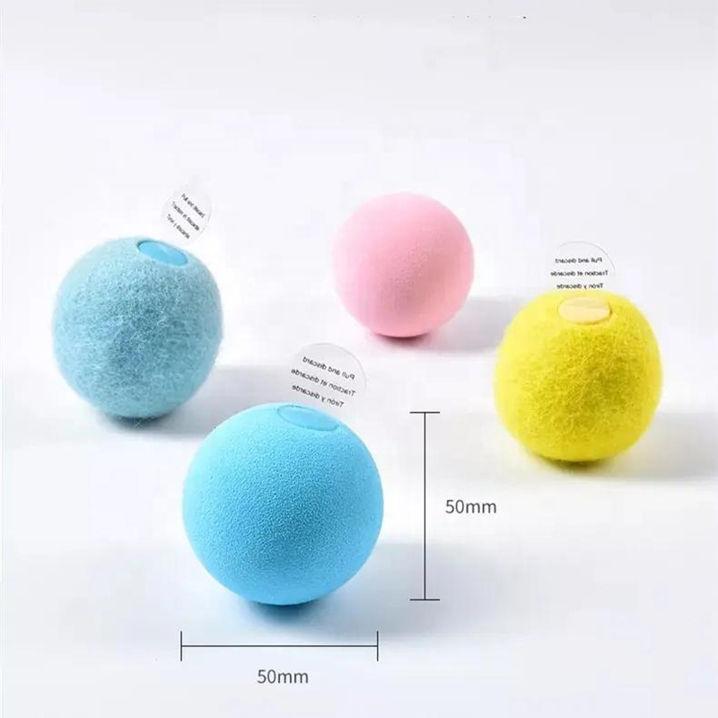 2023 EVA Soft Designer Friendly Smart Interactive Pet Mascotas Cute Squeaky Ball Dog Perro Plush Chew Toys Cat Toy Juguetes