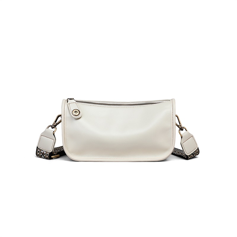 New Genuine Leather Women's Dumplings Summer Armpit High-end Crossbody Commuting Shoulder Bags