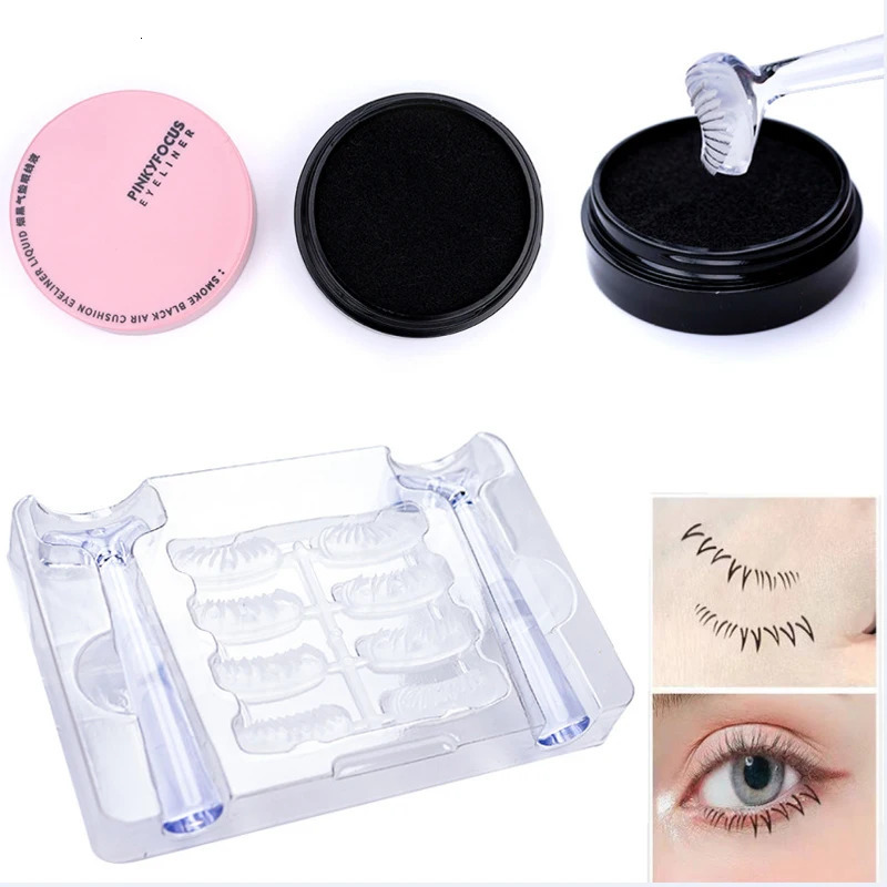 DIY false eyelash seal is easy to place on natural appearance with a false eyelash sealing makeup tool and a handle for printing under eyelashes 24110