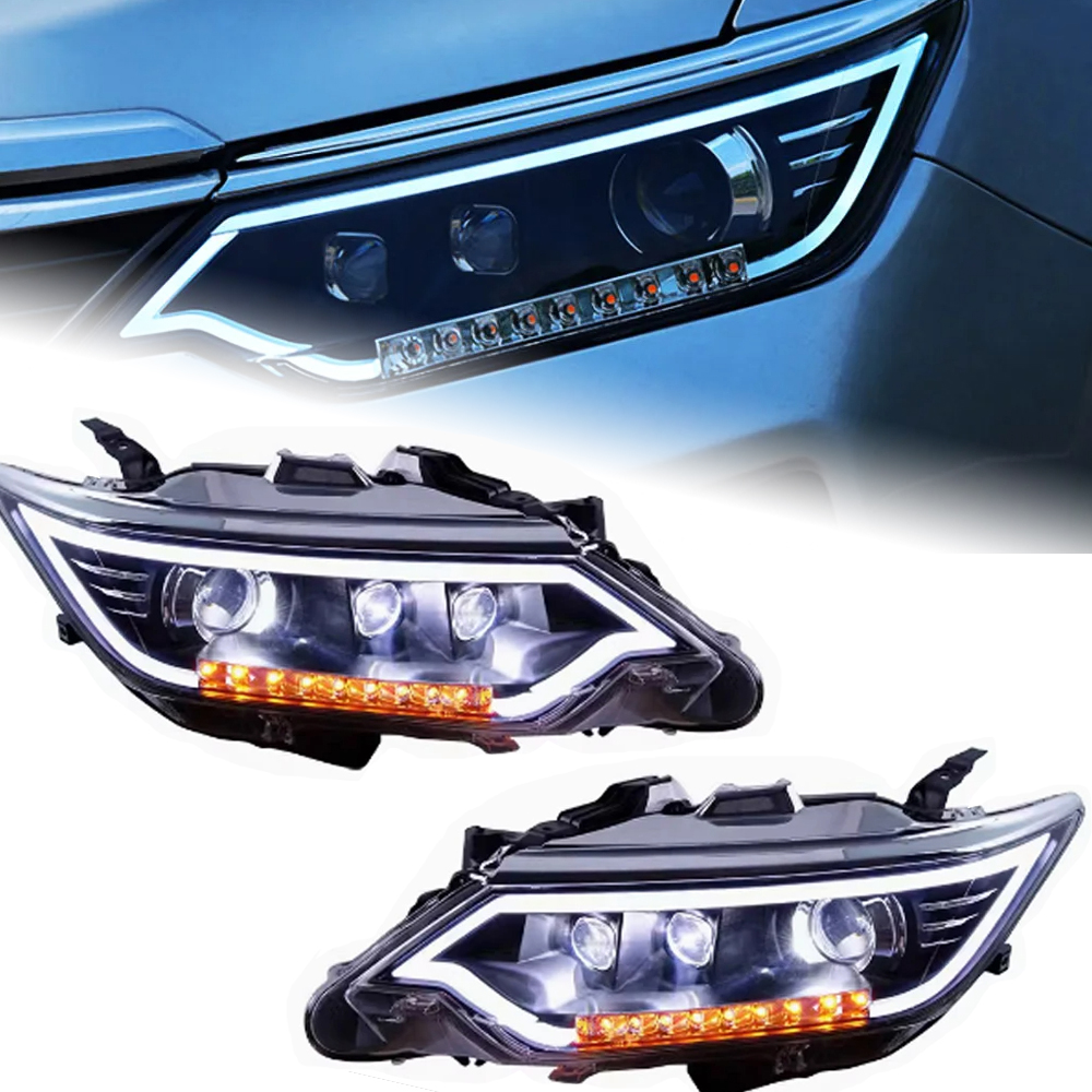 Auto Headlight For Toyota Camry LED Headlight 20 15-20 17 LED Car Lamps Daytime Running Lights Dynamic Turn Signals