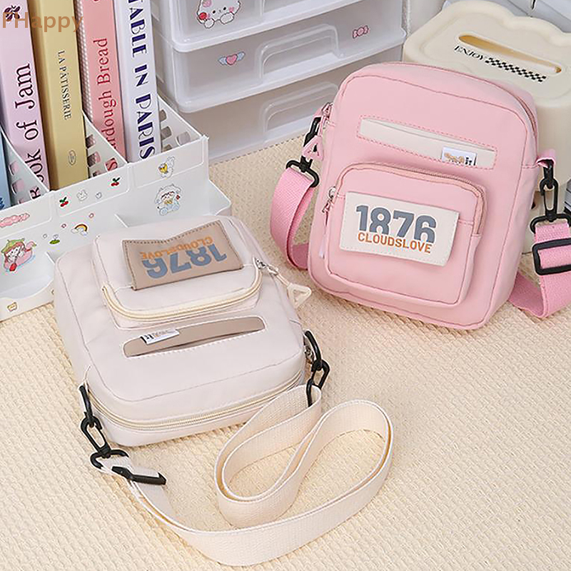Fashion Women's Single Shoulder Bag Large Capacity Oxford Cloth Waterproof Casual Simple Crossbody Bag