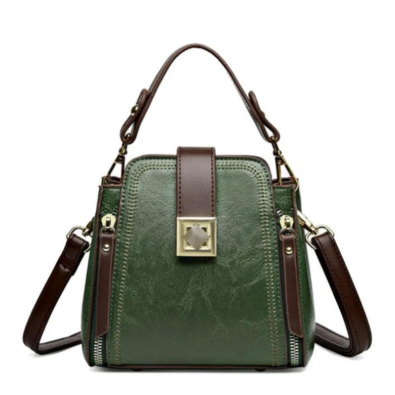 New 2024 High-end Leather Tote Large Capacity Women Bags Designer Bag Ladies Brand Shoulder Messenger Bolsas Feminina