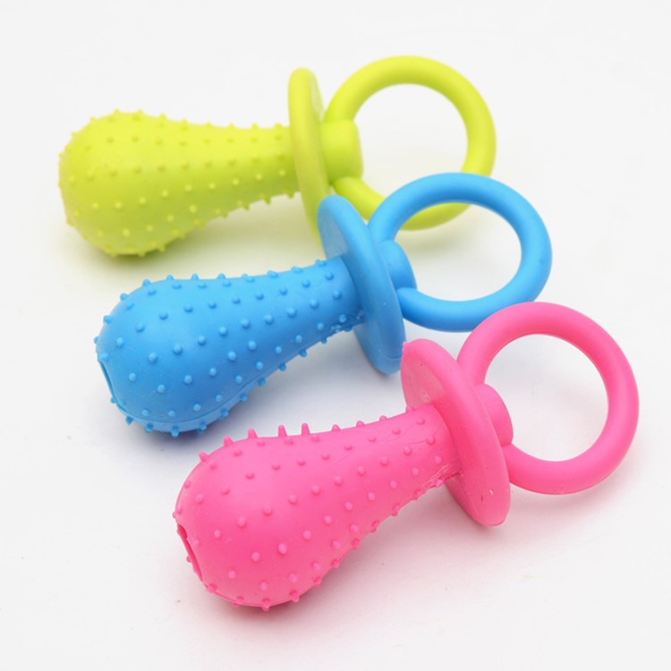 Wholesale TPR Dog Puppy Chew Toy Durable Rubber Dog Toys With Bell Multi-Style Teeth Cleaning Toys For Dog