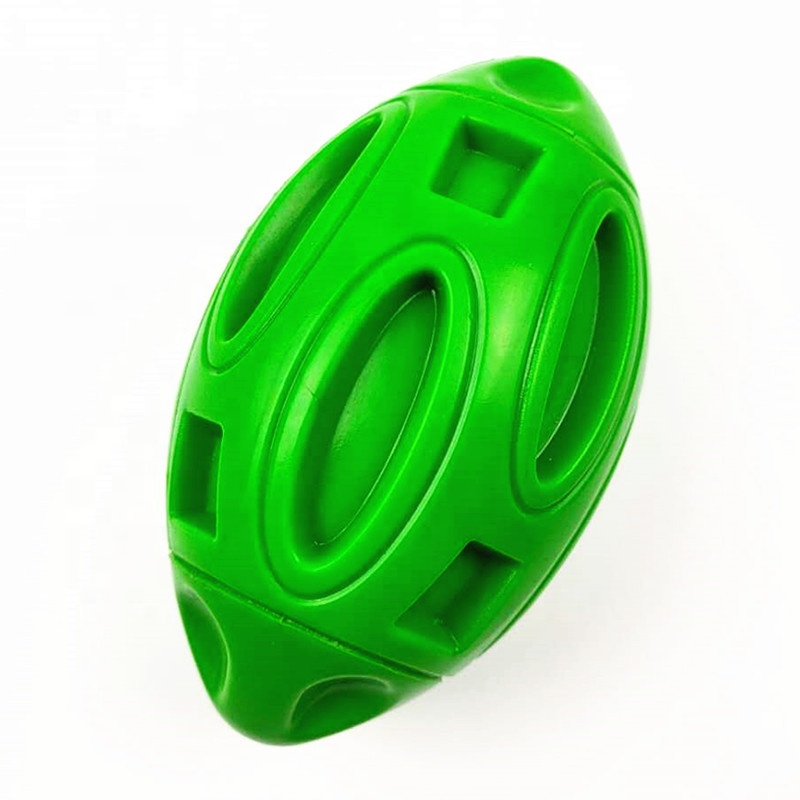 Hot sale of high quality rubber football pet ball grinding chewing dog toy ball