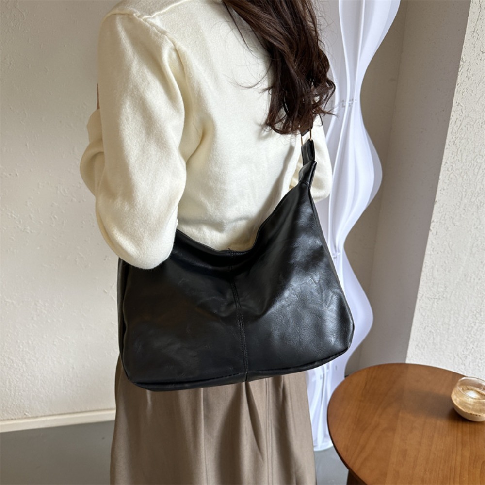 Fashion Large Capacity Bucket Bagpack Multifunctional Commute Crossbody Sling Bag Creative Durable Zipper Handbag Girls