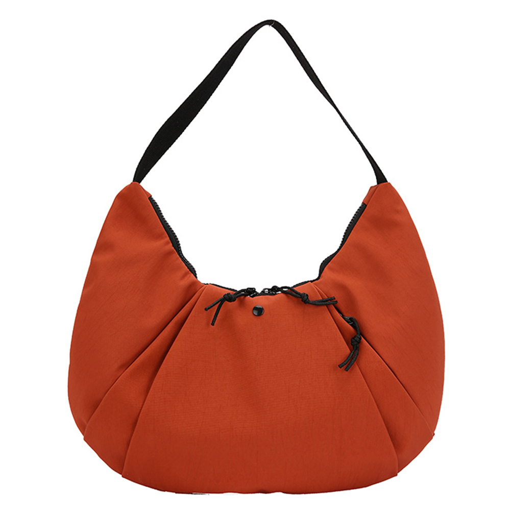 Crescent Bag Women Large Capacity Shoulder Bag Canvas Zipper Underarm Bag Hobo Bag Travel Commuter Bag