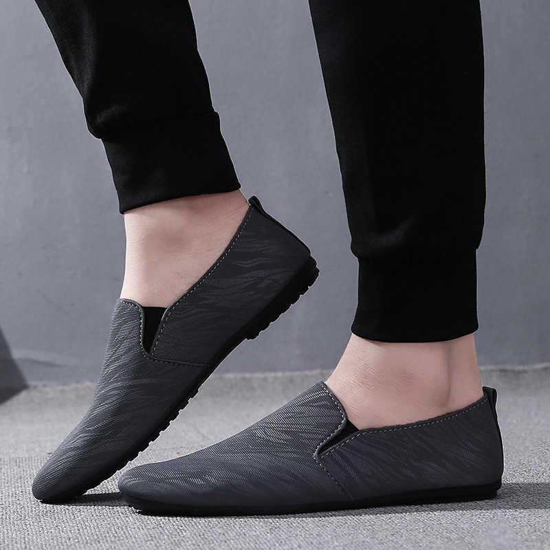 Doudou Shoes Male Spiritual and Social Boy Breathable Student Shoes for Spring and Autumn Mens Korean Version of Trendy Casual Shoes Trendy Shoes