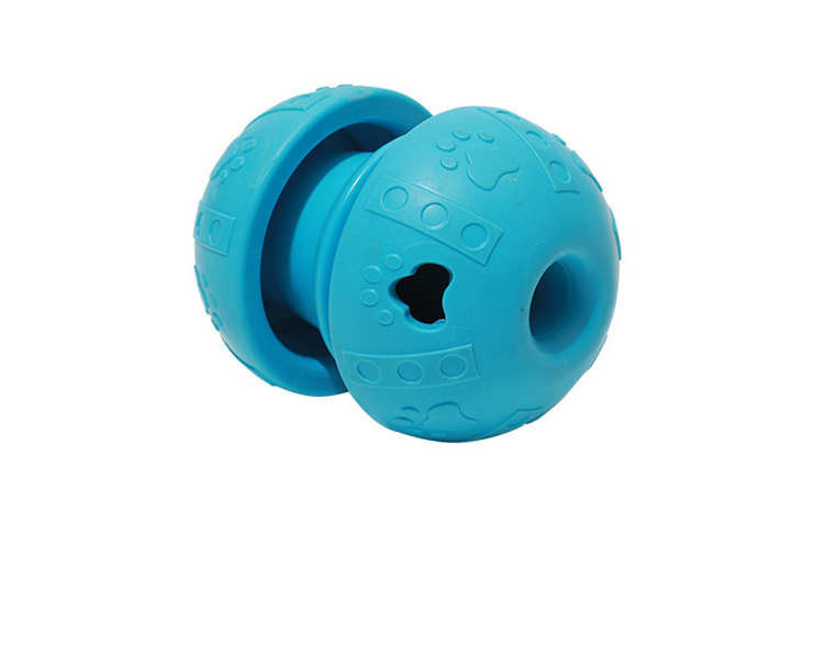 Hot-selling Removable Pet Dog Feeder Roller Toys Wholesale Eco-friendly Non-toxic TPR Dog Cat Food Leaking Interactive Toys