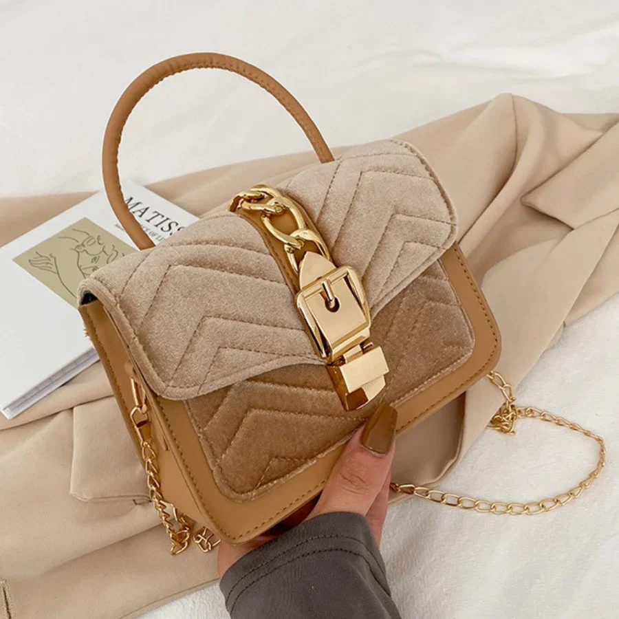 Women's Corduroy Handbag: Stylish 4-Color Pu hot Leather Crossbody Messenger Bag for Commuter or Casual Use