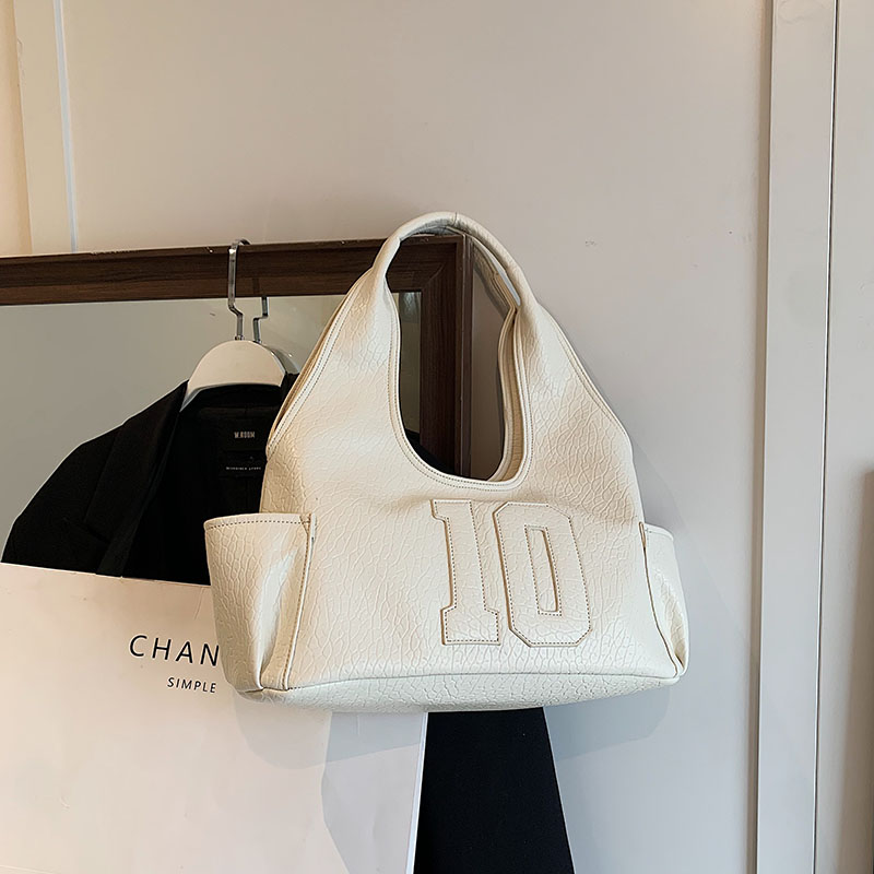 Luxury Designer Shoulder Bags Soft PU Leather Fashion Handbag Large Capacity Underarm Purse for Women's High-end Tote Bag Bolsas