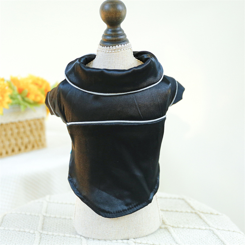 Silk Dog Pajamas Dog Clothes for Small Dogs Girl Boy Pet Onesie Doggy Outfit Puppy Doggy Cat Coat Jumpsuit