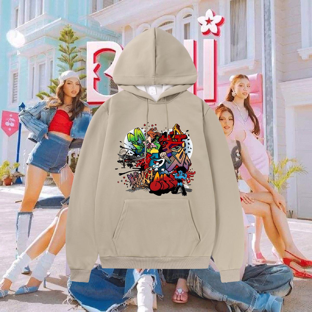 Designer Unisex Sweatshirts Hooded Collar Loose Fit Men's Hooded Sweatshirt DIY Logo Oversized Top Hoodie Daily Outfit Thick Fleece